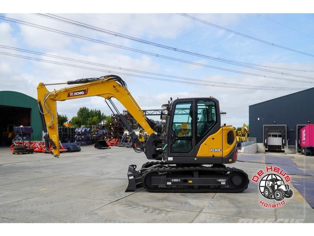 XCMG XE80E stage-V Specialgrävmaskiner