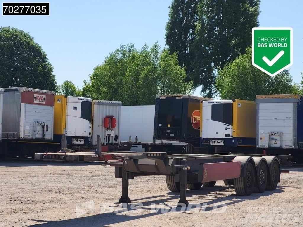 Van Hool 3 axles Containertrailer