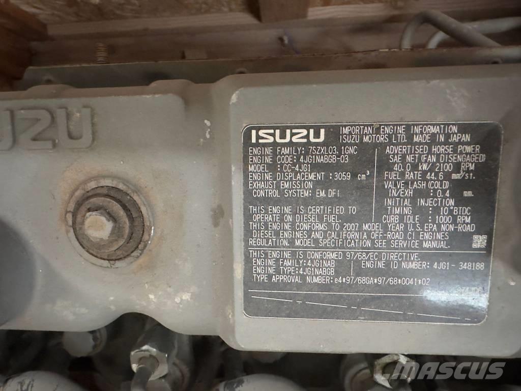 Isuzu CC-4JG1 ENGINE Motorer