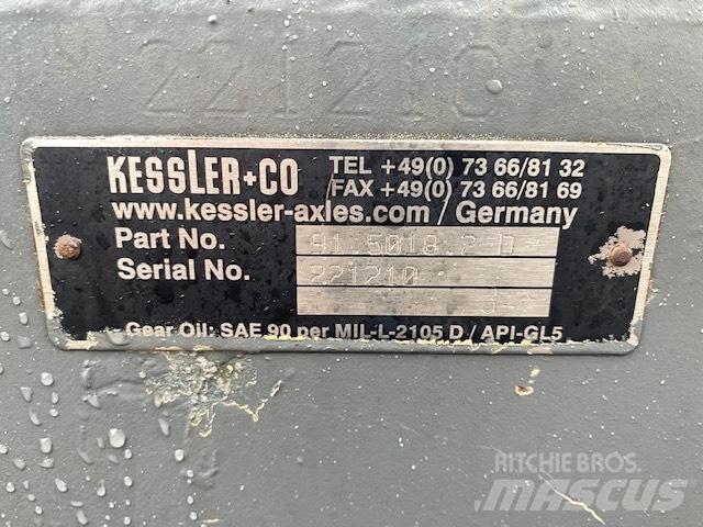Kessler D 91 MODELS Hjulaxlar