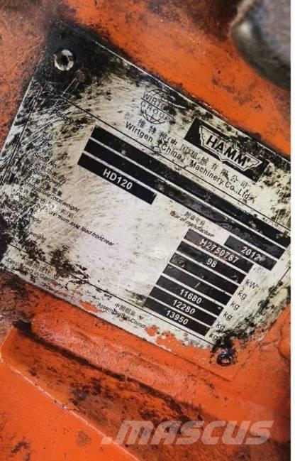 Hamm HD 120 Tvåvalsvältar