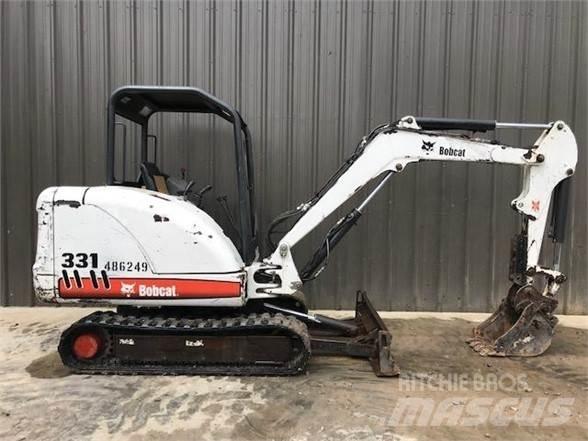 Bobcat 331G Minigrävare < 7t