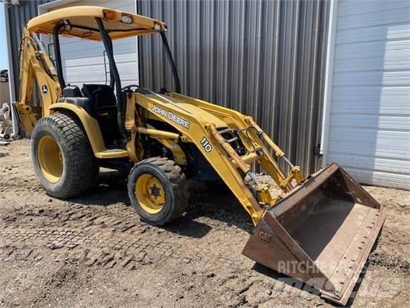 John Deere 110 Grävlastare