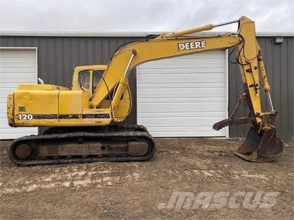 John Deere 120 Bandgrävare