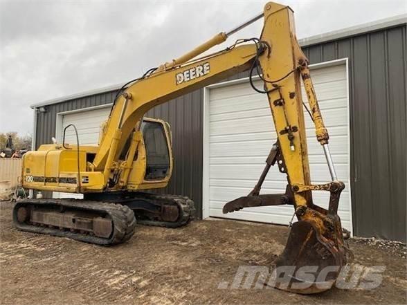 John Deere 120 Bandgrävare