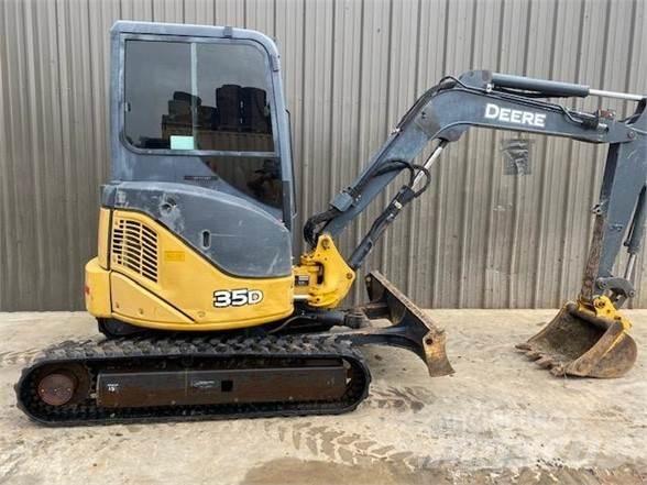 John Deere 35D Minigrävare < 7t