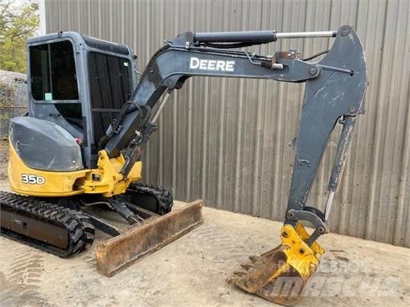 John Deere 35D Minigrävare < 7t