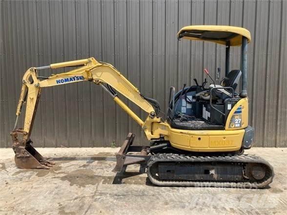 Komatsu PC27MR Minigrävare < 7t