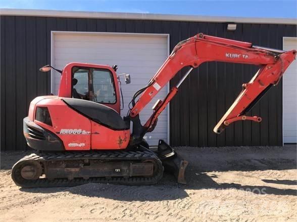 Kubota KX080-4 Bandgrävare