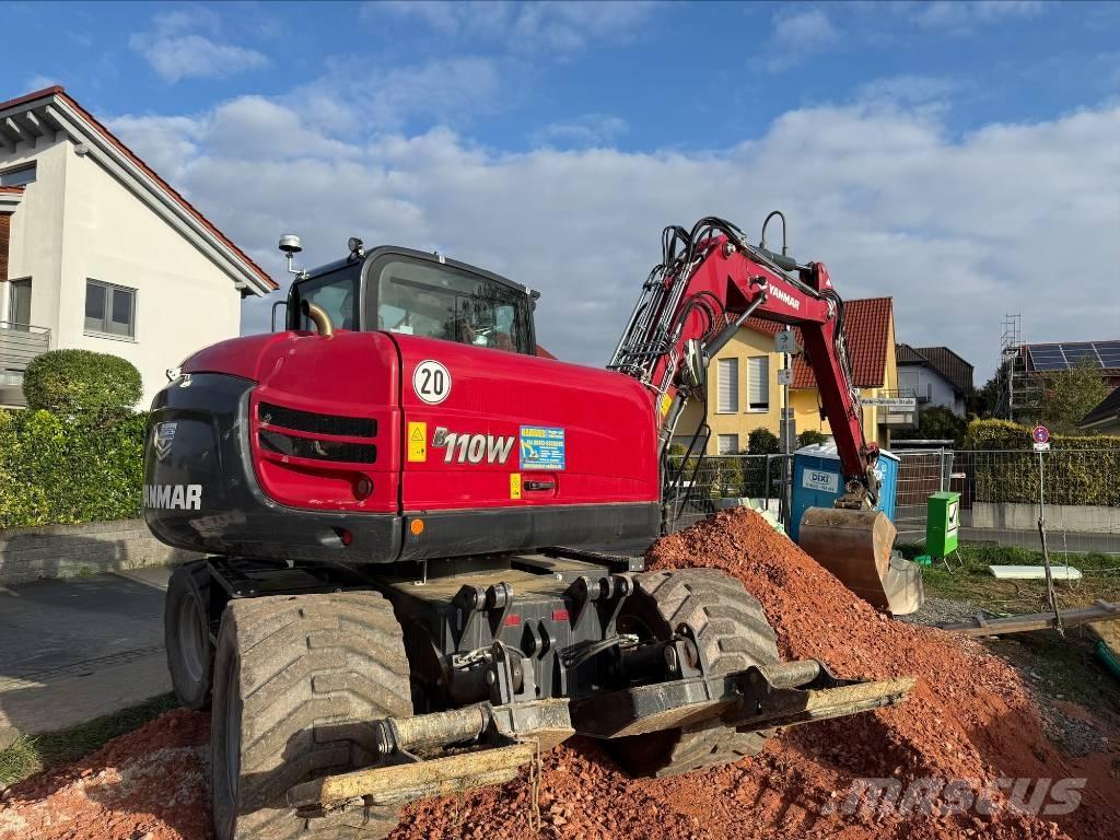 Yanmar B 110 W Hjulgrävare