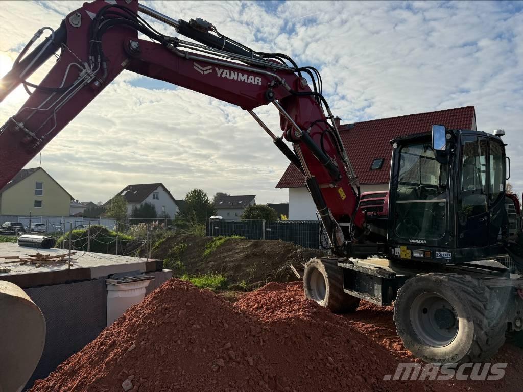 Yanmar B 110 W Hjulgrävare