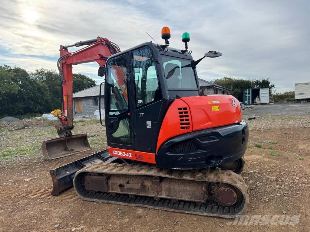 Kubota KX 080-4 Midigrävmaskiner 7t - 12t