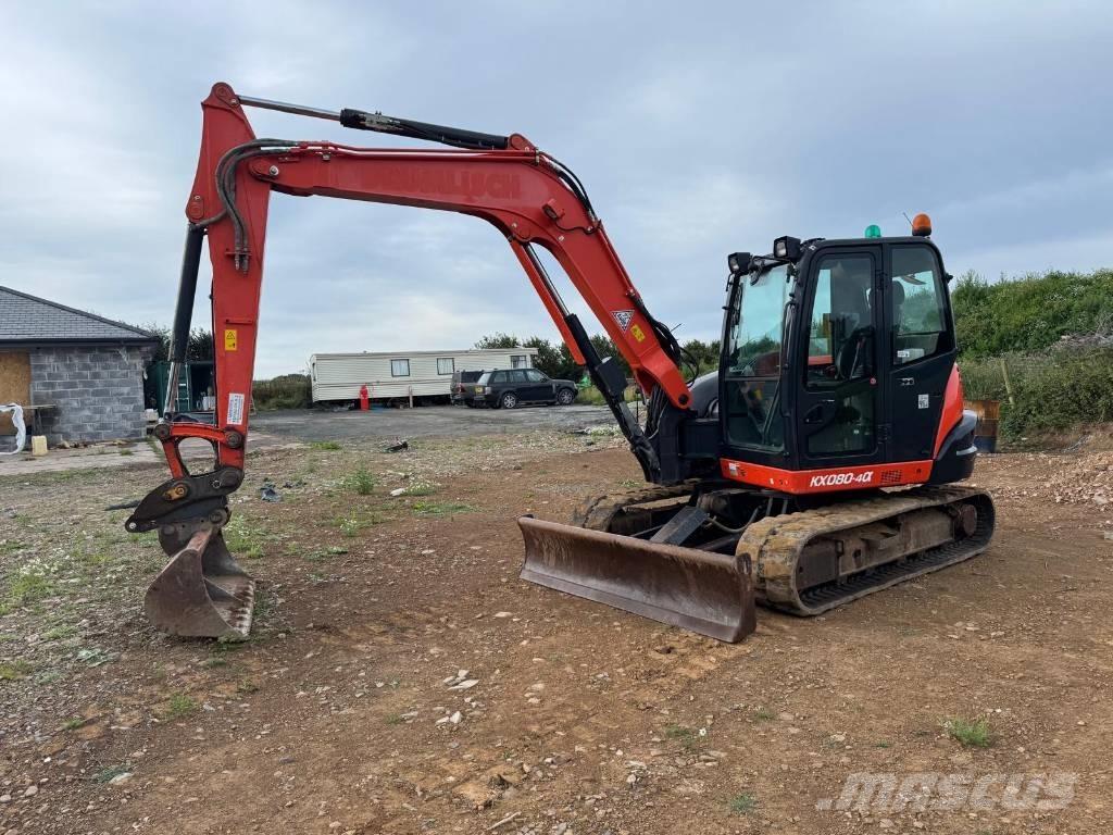 Kubota KX 080-4 Midigrävmaskiner 7t - 12t