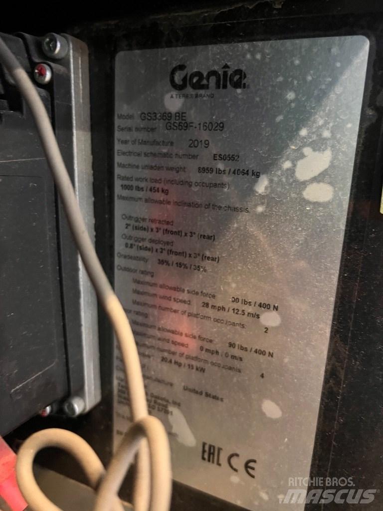 Genie GS 3369 BE Saxliftar