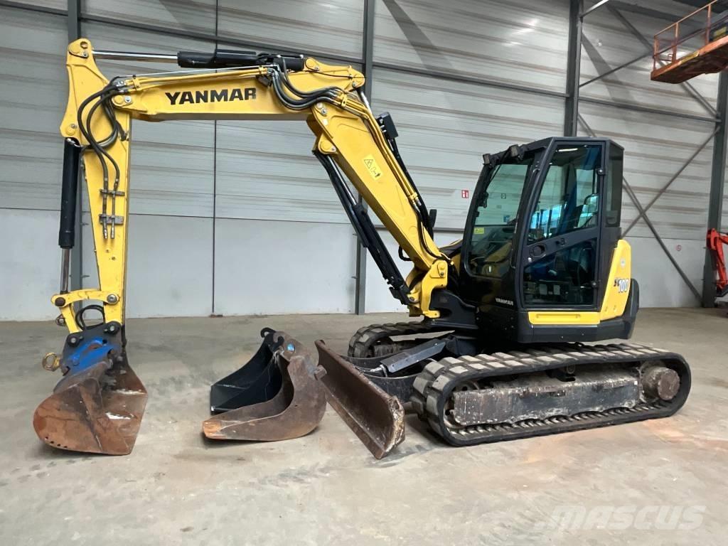 Yanmar SV 100 - 2A - 2PB Midigrävmaskiner 7t - 12t