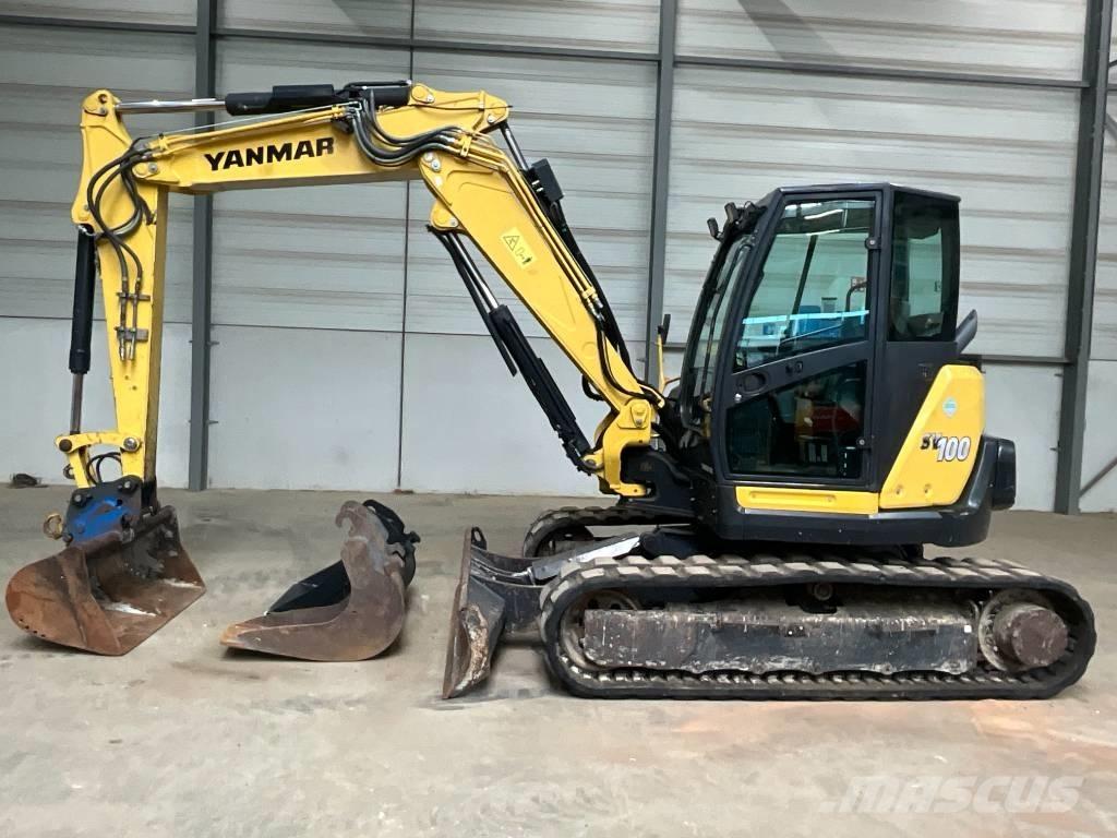 Yanmar SV 100 - 2A - 2PB Midigrävmaskiner 7t - 12t