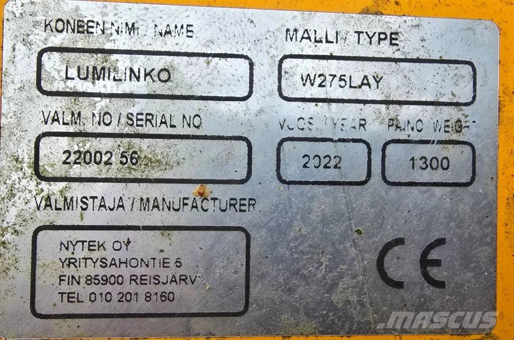 Wieska W275LAY Snöslungor och -fräsar