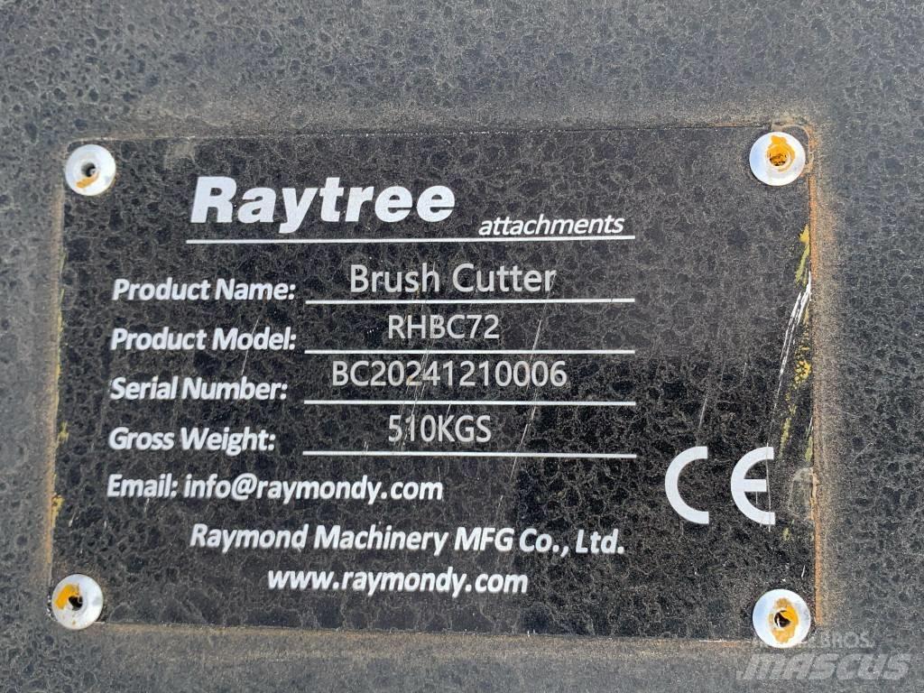  Raytree RHBC72 Redskap till skogsmaskiner