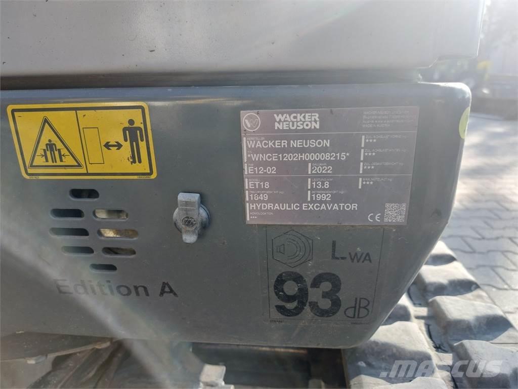 Wacker Neuson ET18 Bandgrävare