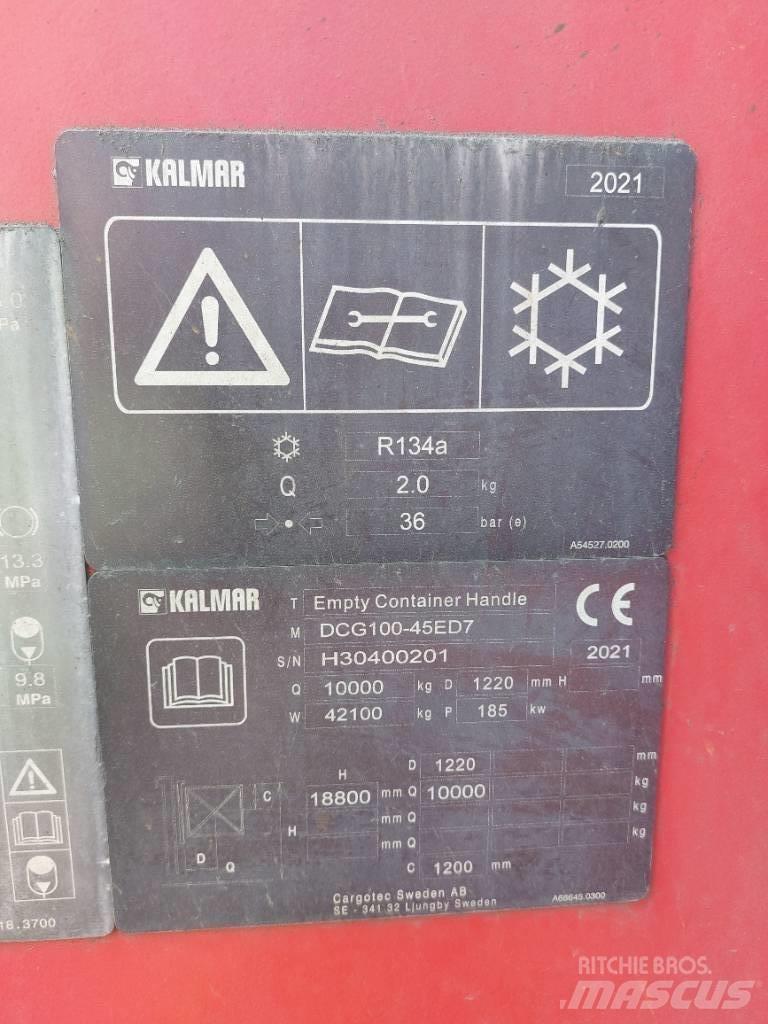 Kalmar DCG100-45ED7 Teleskopbomtruckar (Sträckstaplare)