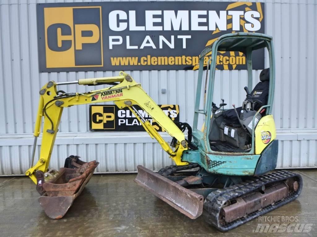Yanmar Vio25 Minigrävare < 7t