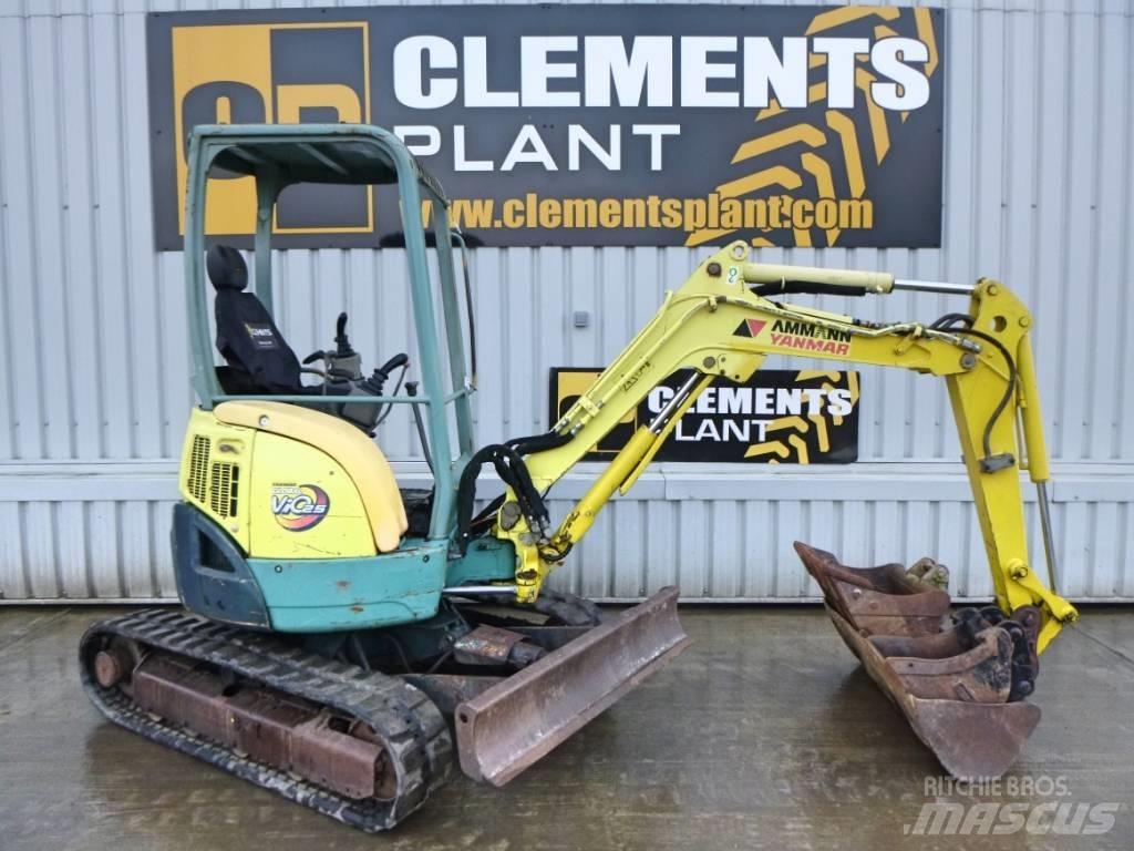 Yanmar Vio25 Minigrävare < 7t