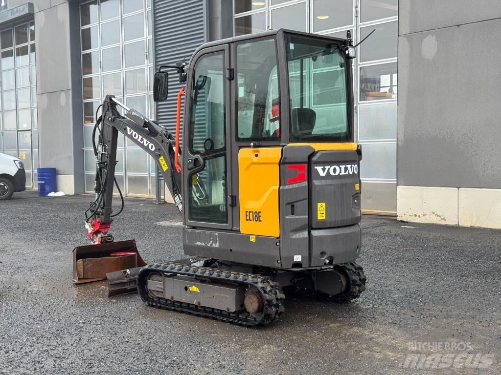 Volvo EC 18 E Minigrävare < 7t