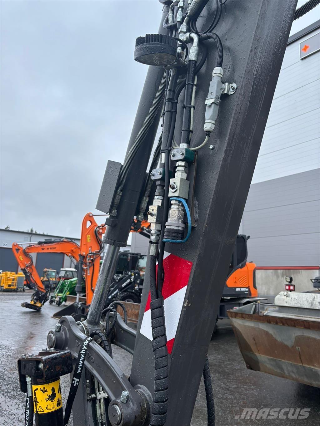 Volvo ecr58d Minigrävare < 7t