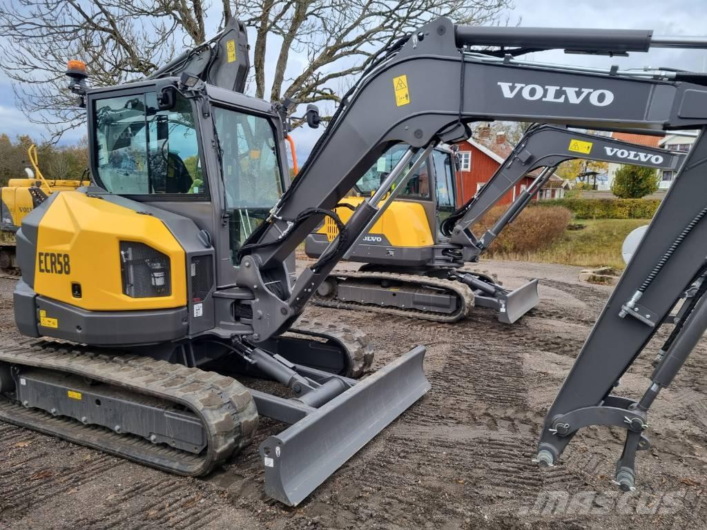 Volvo ECR58 F Minigrävare < 7t