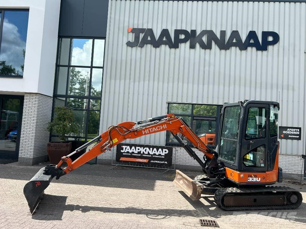 Hitachi ZX33U-6 Minigrävare < 7t