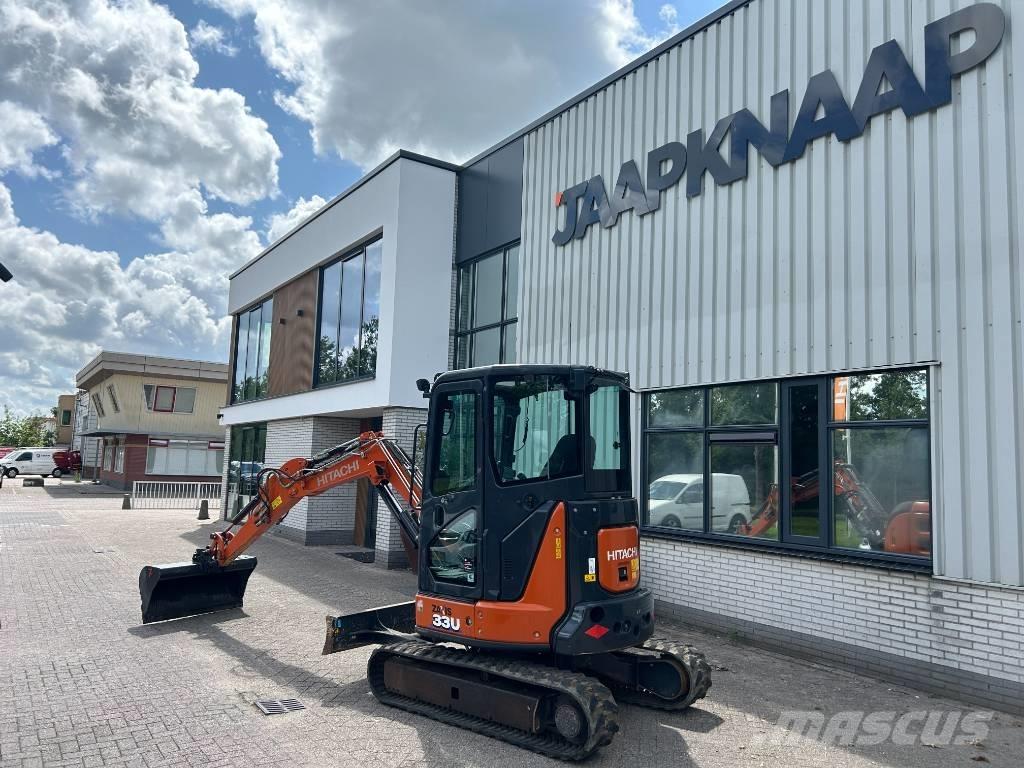 Hitachi ZX33U-6 Minigrävare < 7t