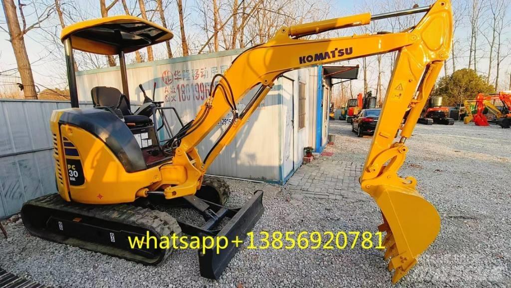 Komatsu PC 30 Minigrävare < 7t