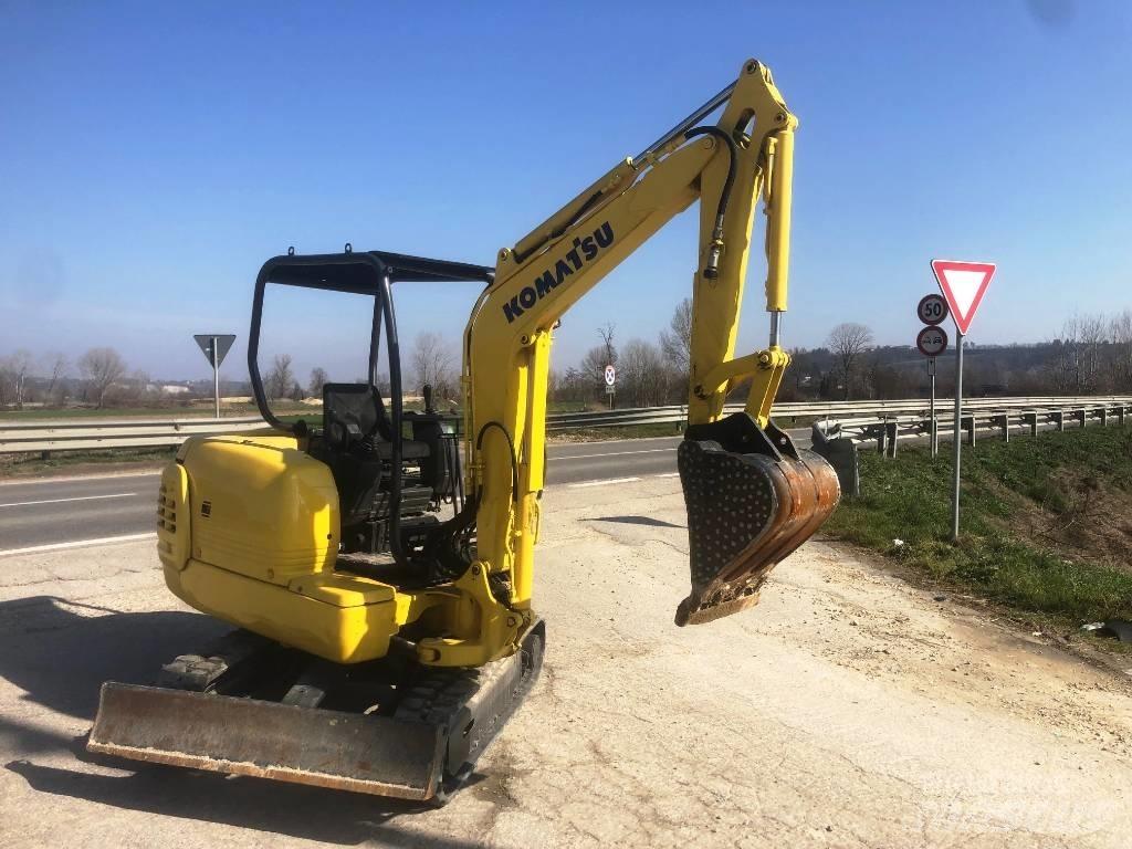 Komatsu PC20R-8 Minigrävare < 7t