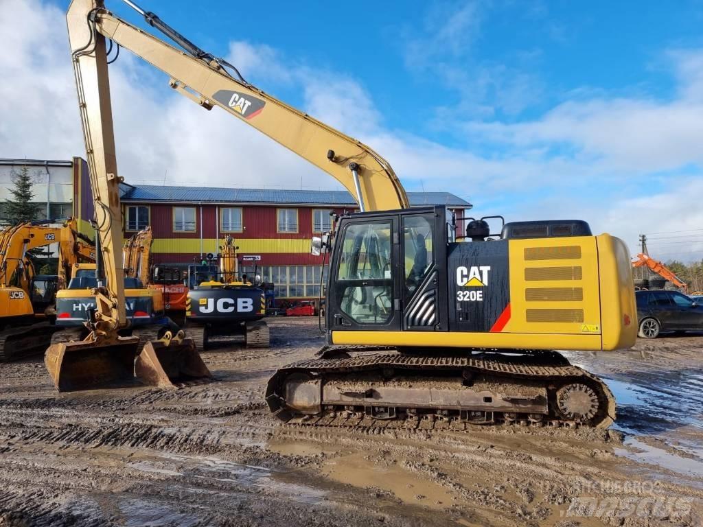 CAT 320 EL Long Boom Bandgrävare