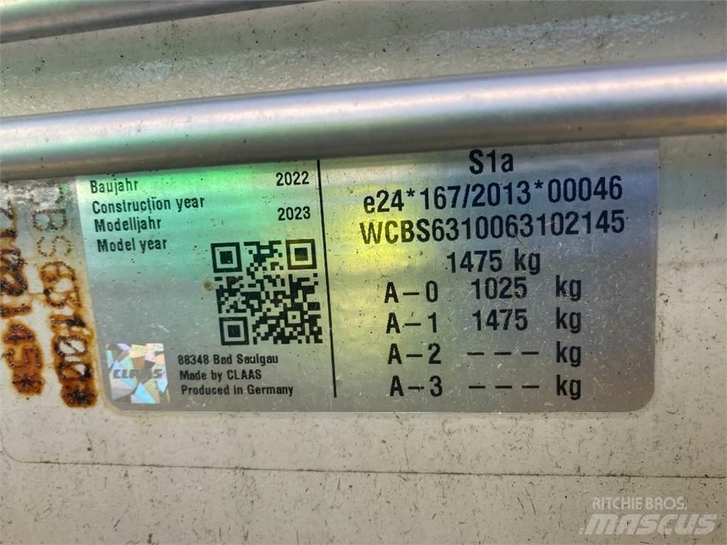 CLAAS VOLTO 1300 T Vändare och luftare