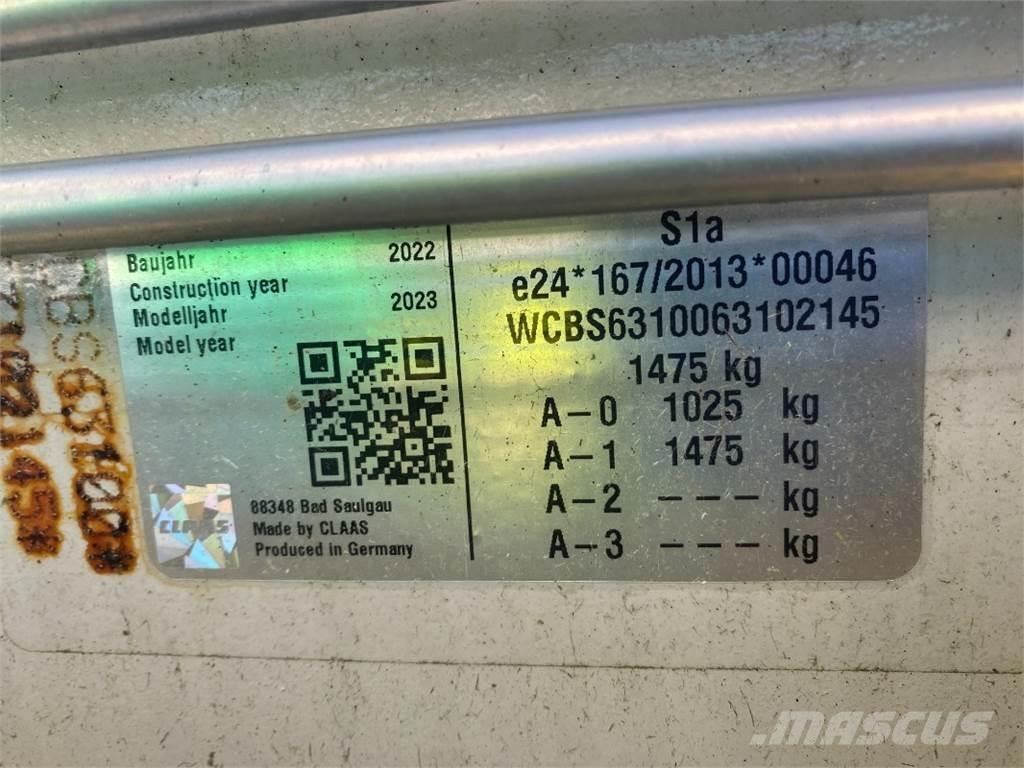 CLAAS VOLTO 1300 T Vändare och luftare