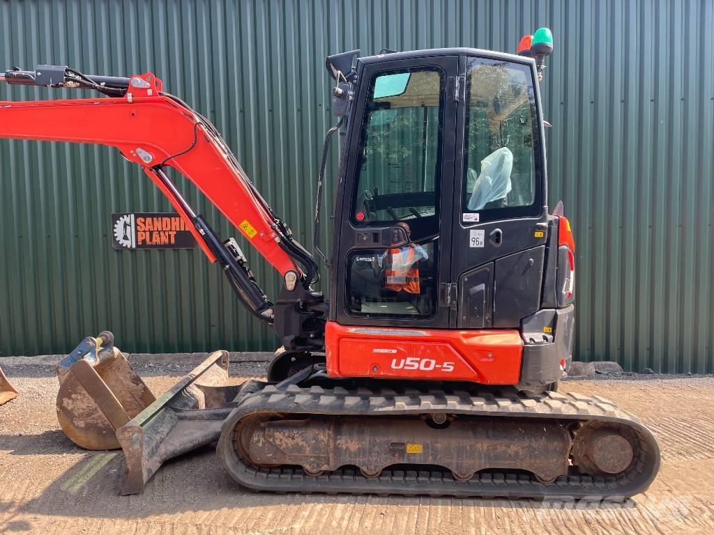 Kubota U 50-5 Minigrävare < 7t