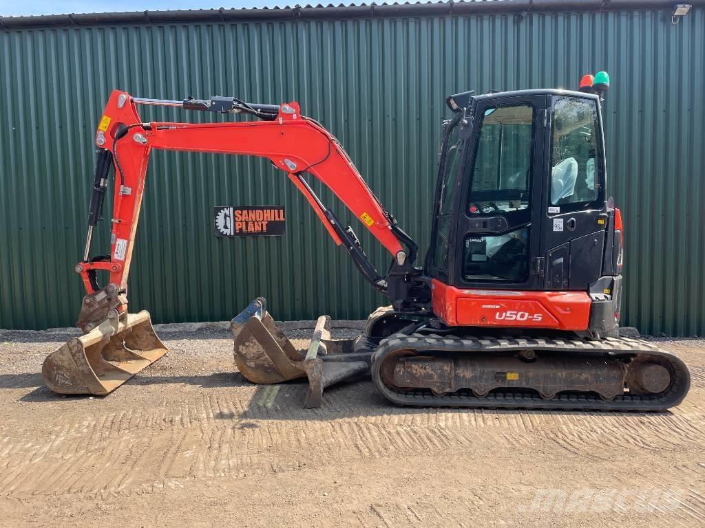 Kubota U 50-5 Minigrävare < 7t
