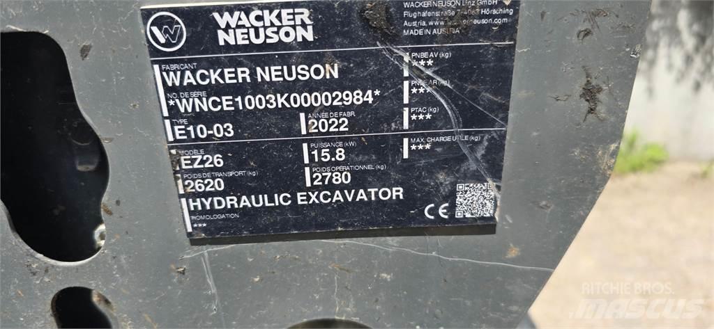 Wacker Neuson EZ26 Bandgrävare