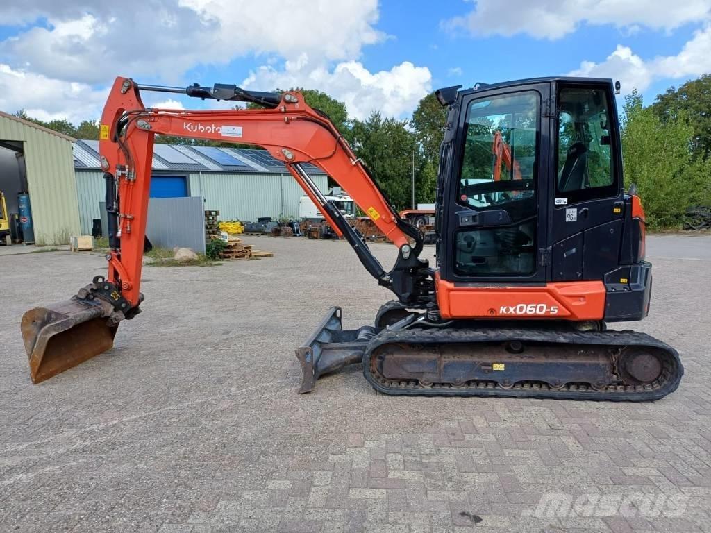 Kubota KX 060-5 Minigrävare < 7t