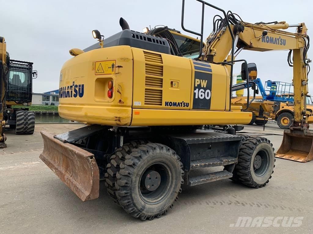 Komatsu PW160-8 Hjulgrävare