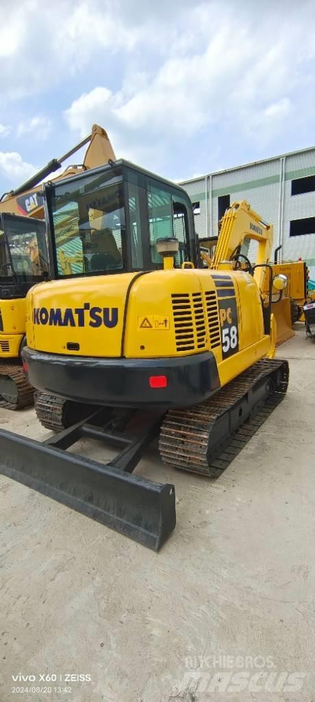 Komatsu PC 58 Minigrävare < 7t