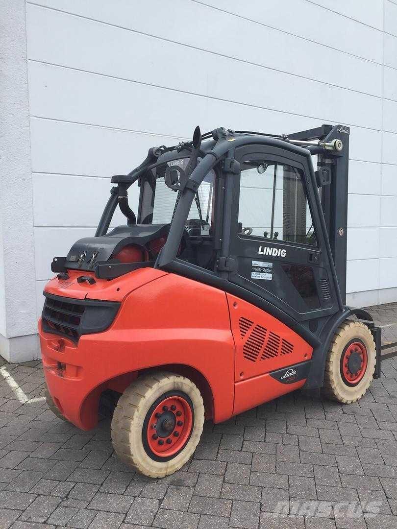 Linde H50T Gasolmotviktstruckar