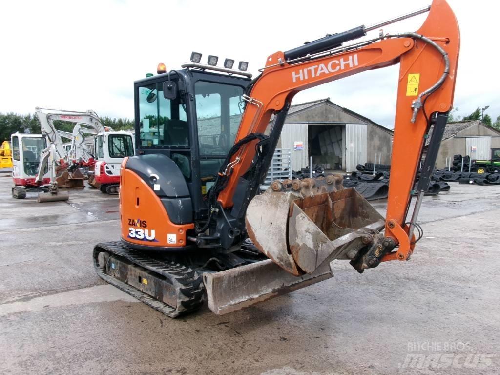 Hitachi Zaxis 33U-6 Minigrävare < 7t