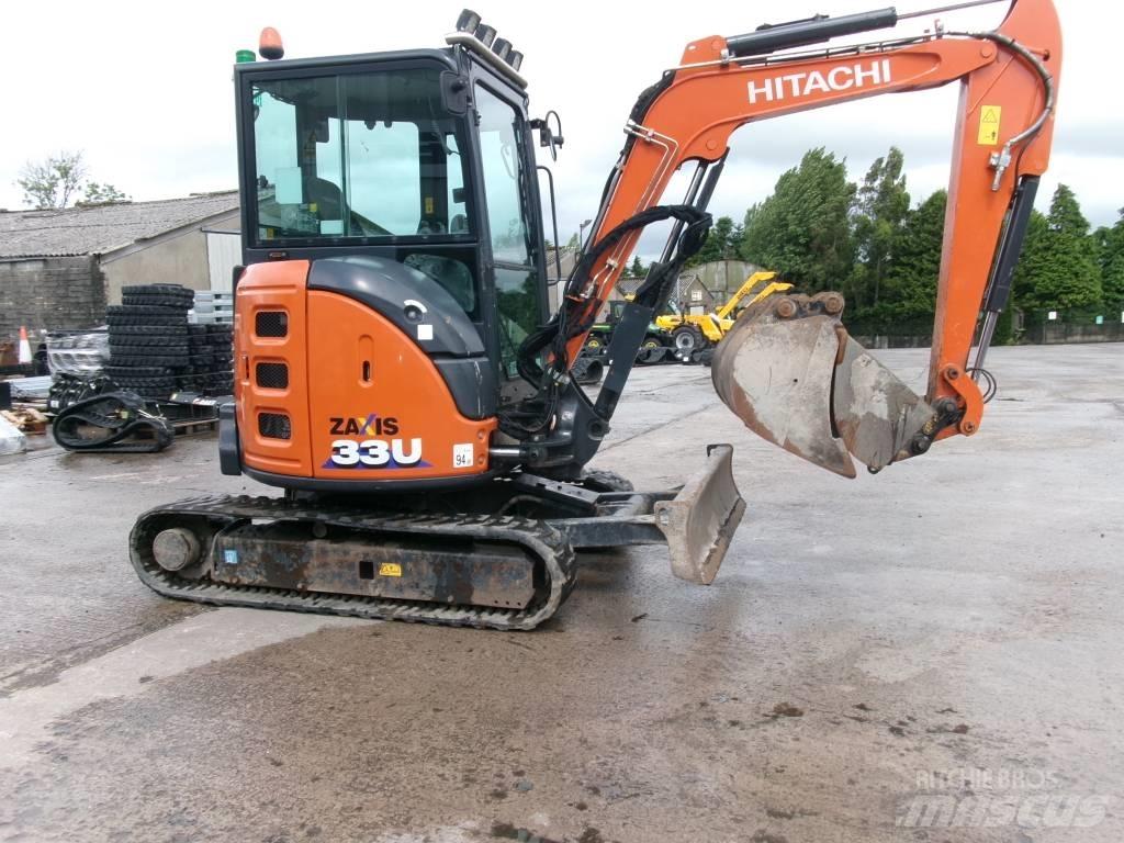 Hitachi Zaxis 33U-6 Minigrävare < 7t