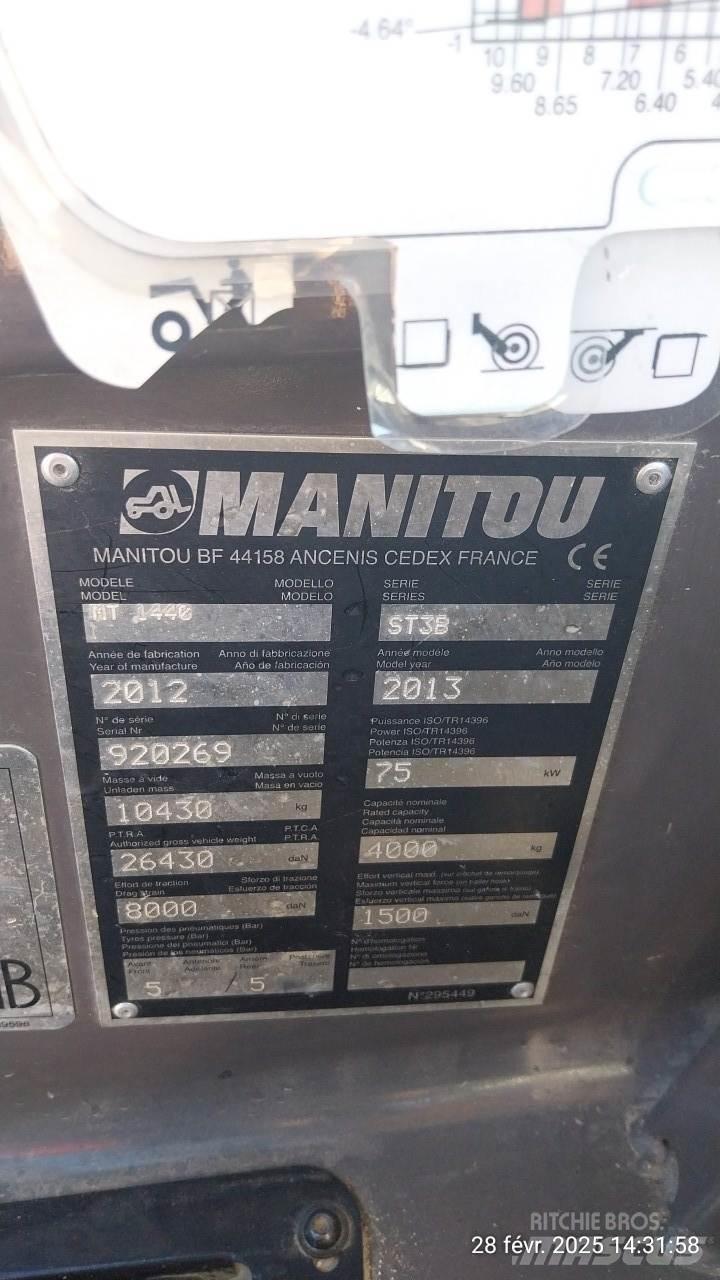 Manitou MT1440 Teleskoplastare