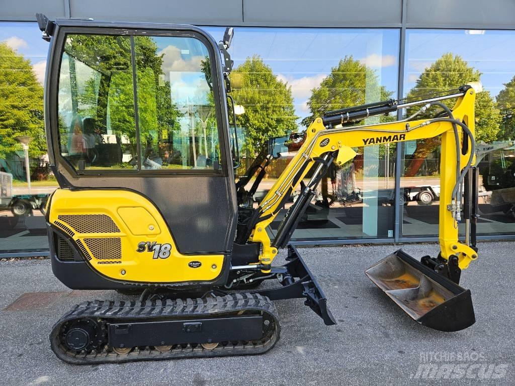 Yanmar SV 18 Minigrävare < 7t