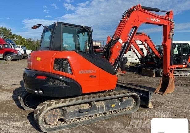 Kubota KX080-4S2 Bandgrävare