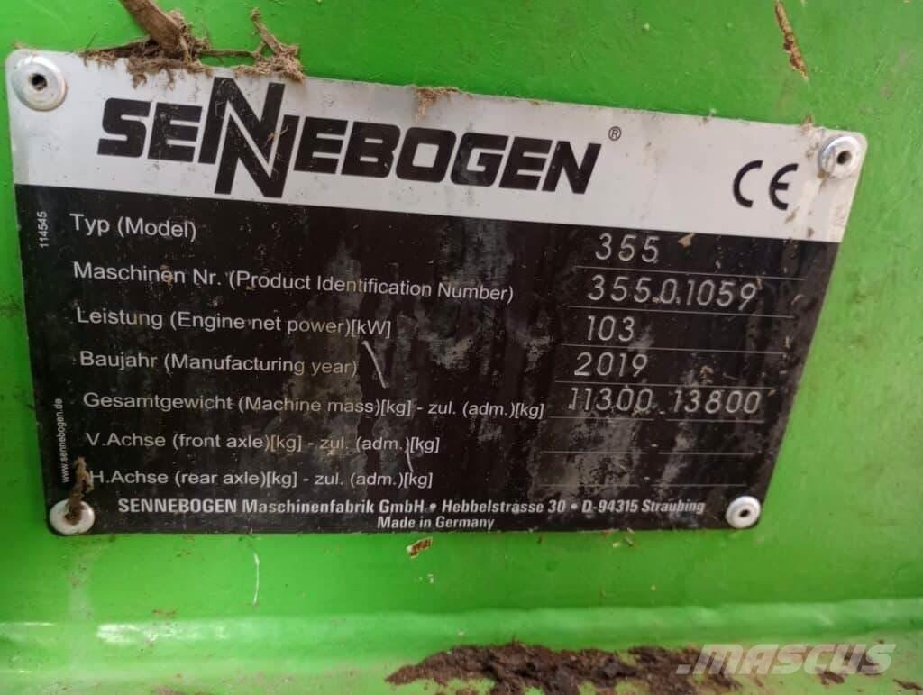Sennebogen 355E Avfalls / industri hantering