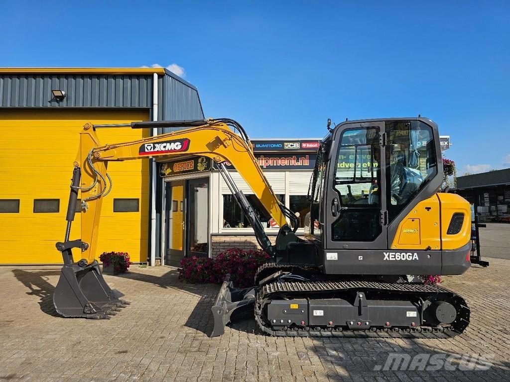 XCMG XE60GA Minigrävare < 7t